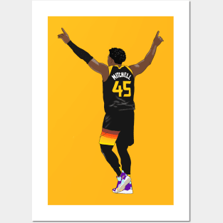 Donovan Mitchell Utah Basketball Posters and Art